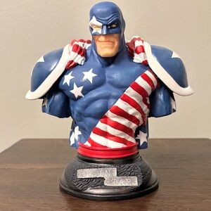 RISING STARS Patriot mini bust/statue J Michael Straczynski Dynamic Forces 2000